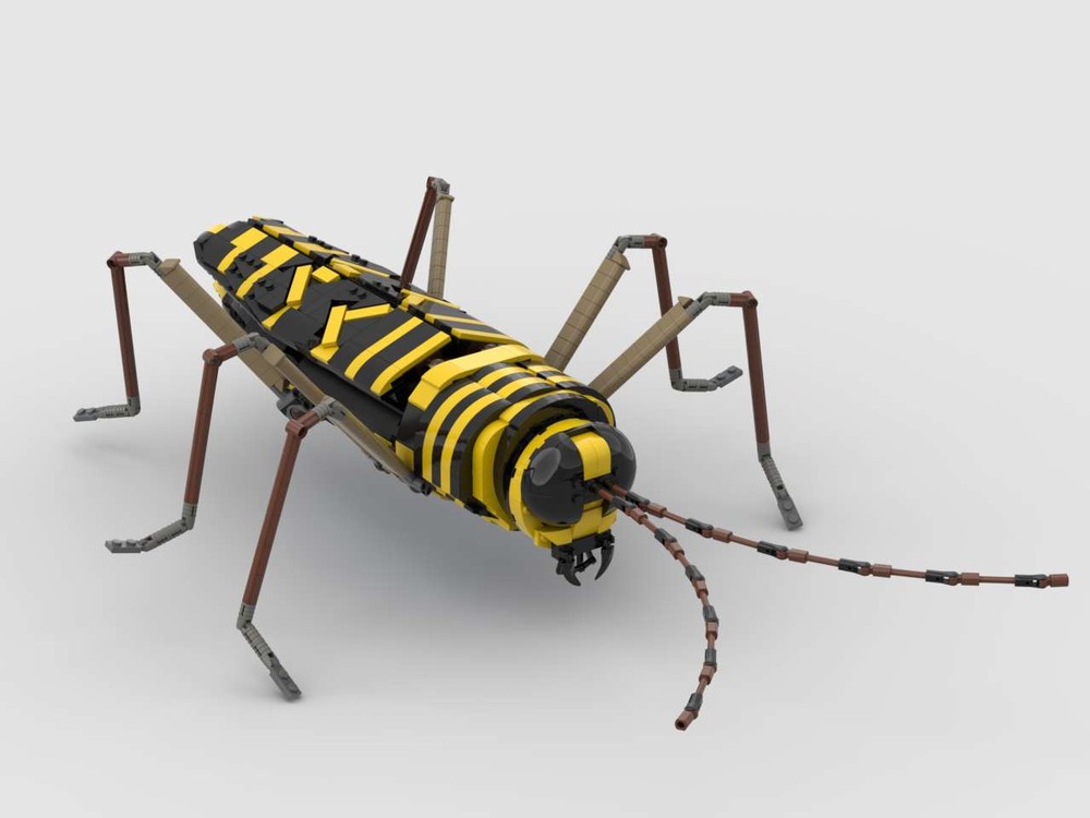 Lego Locust Borer Beetle