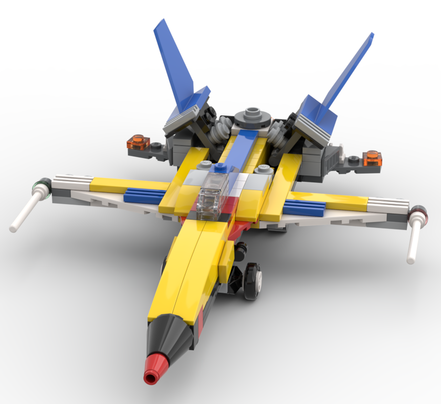 Lego 31060 Blue Angels Hornet