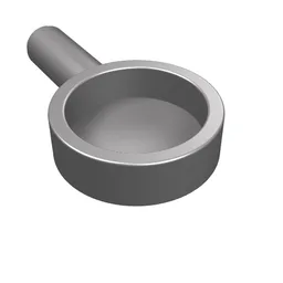 Equipment Frying Pan / Flat Silver