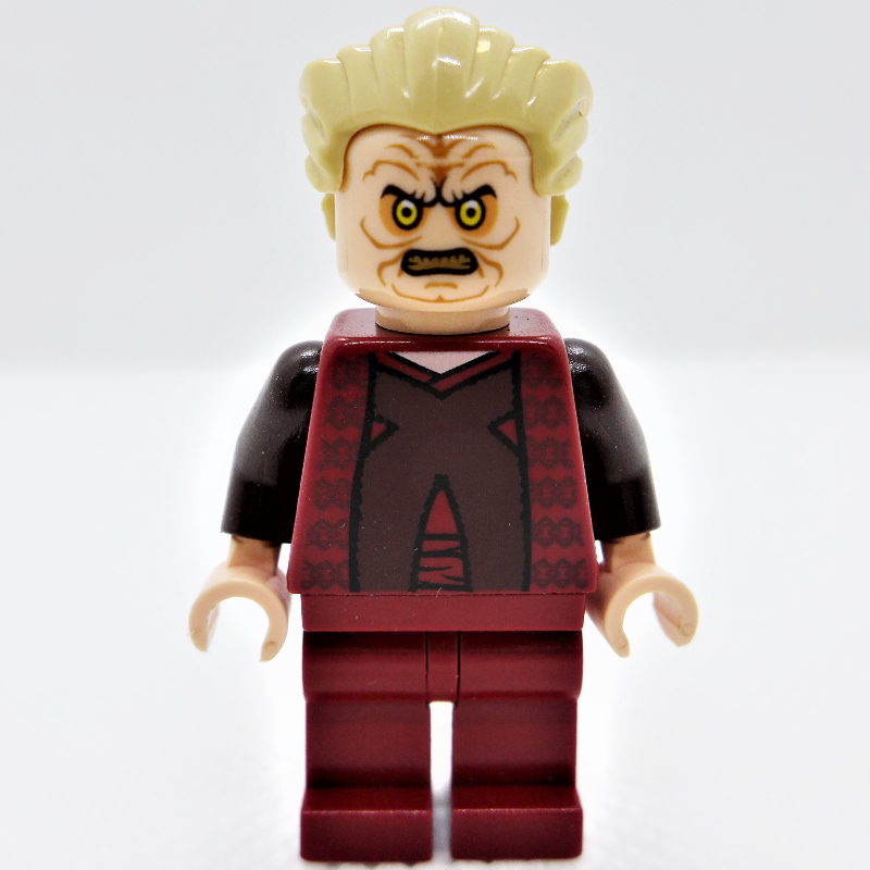 Lego Chancellor Palpatine, Dark Red Outfit (Episode 3)