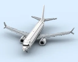 Boeing 737 max 8 - Blank