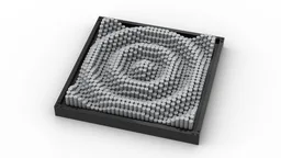Circle Rings Mosaic Wall Art