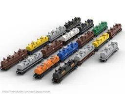 Round Hood Coil Cars - Jumbo Pack