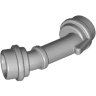 Weapon Lightsaber Hilt Angled / Chrome Silver