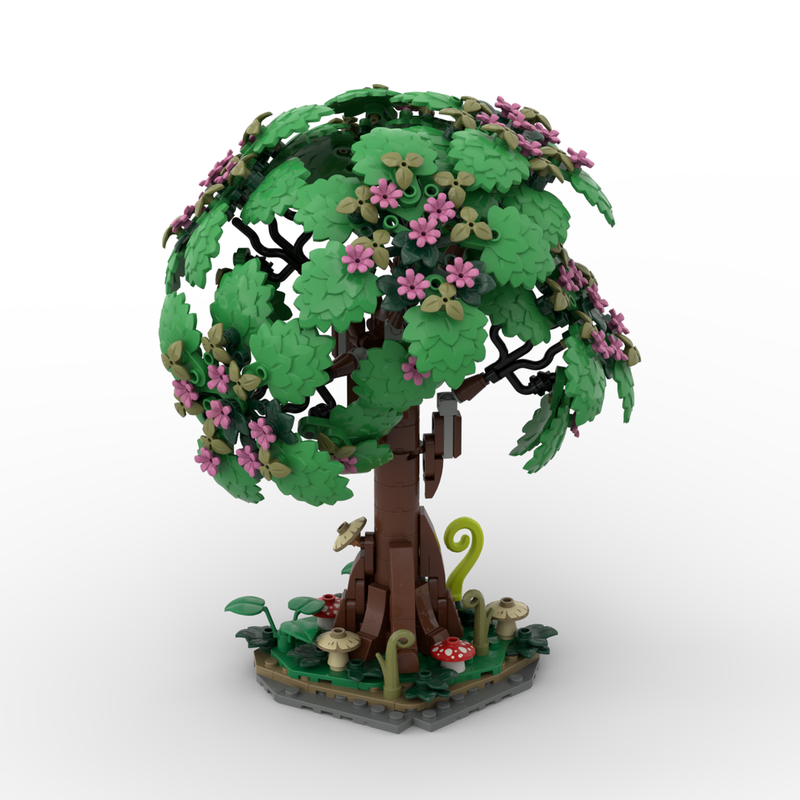 Lego Fantasy Oak Tree Moc