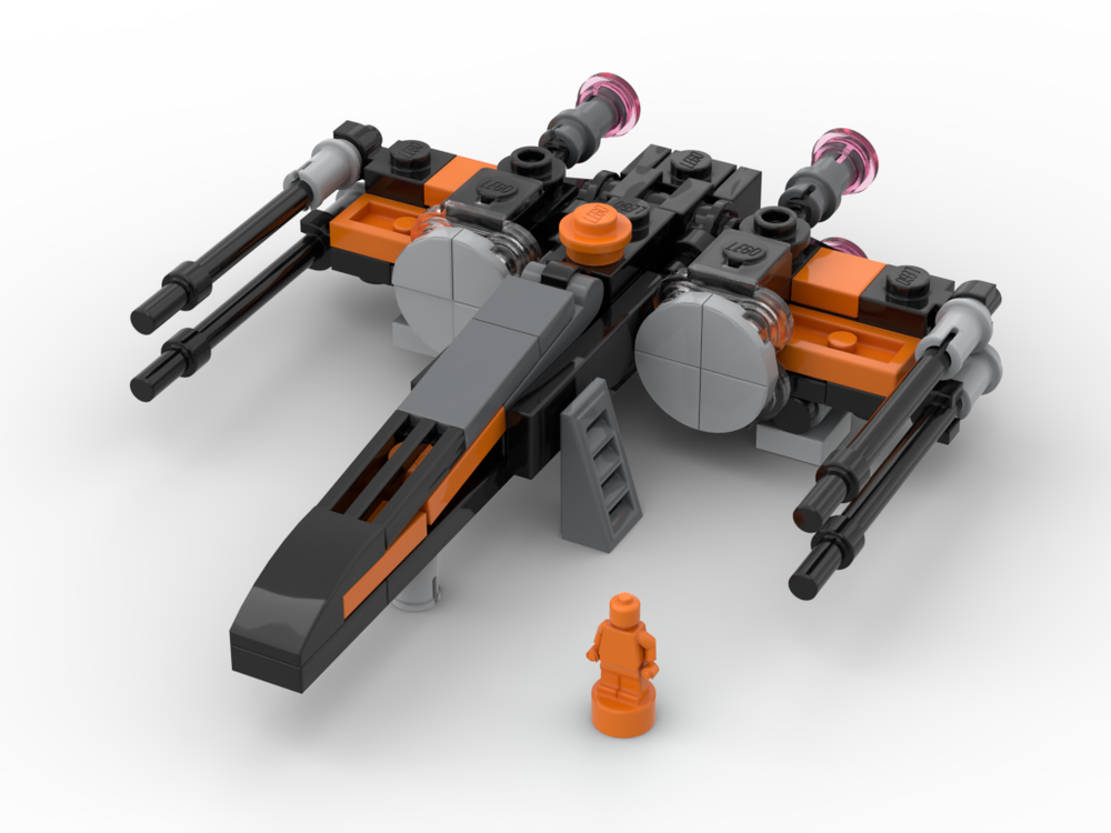 Lego T70XWing PoeDameron V.2 (1:125 Scale)
