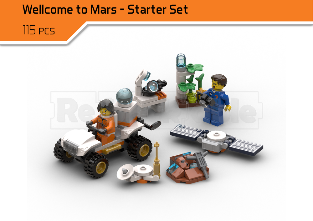 Lego Mars Mission - Welcome to Mars - Starter Set