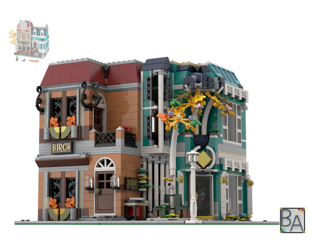 Lego Birch Art & Antique Corner