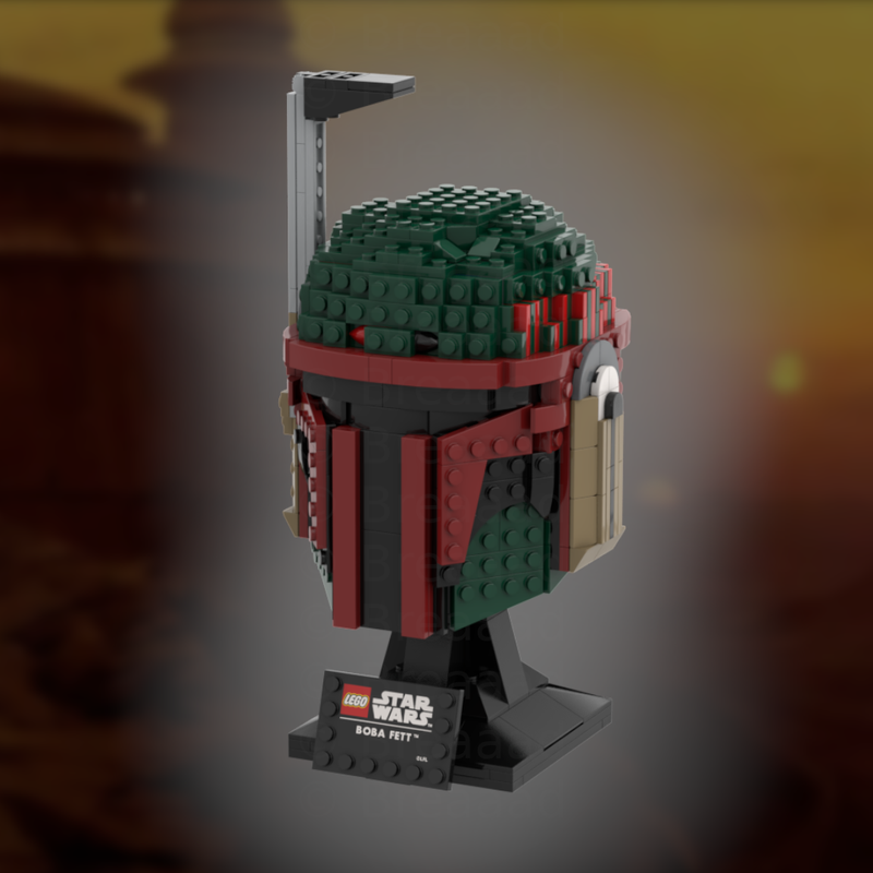 Lego Repainted Boba (Helmet Collection)