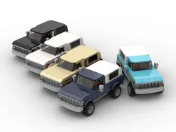 2nd Gen Built Tough Bronco - Set of Five Colors