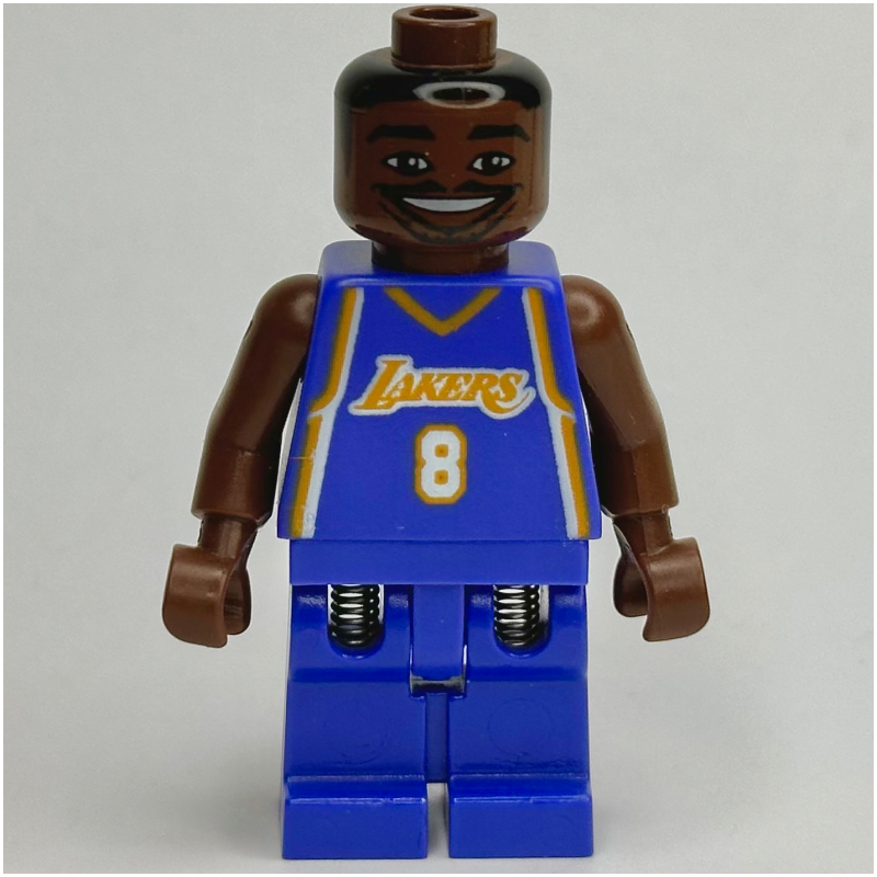 Lego Kobe Bryant, Los Angeles Lakers #8, Violet