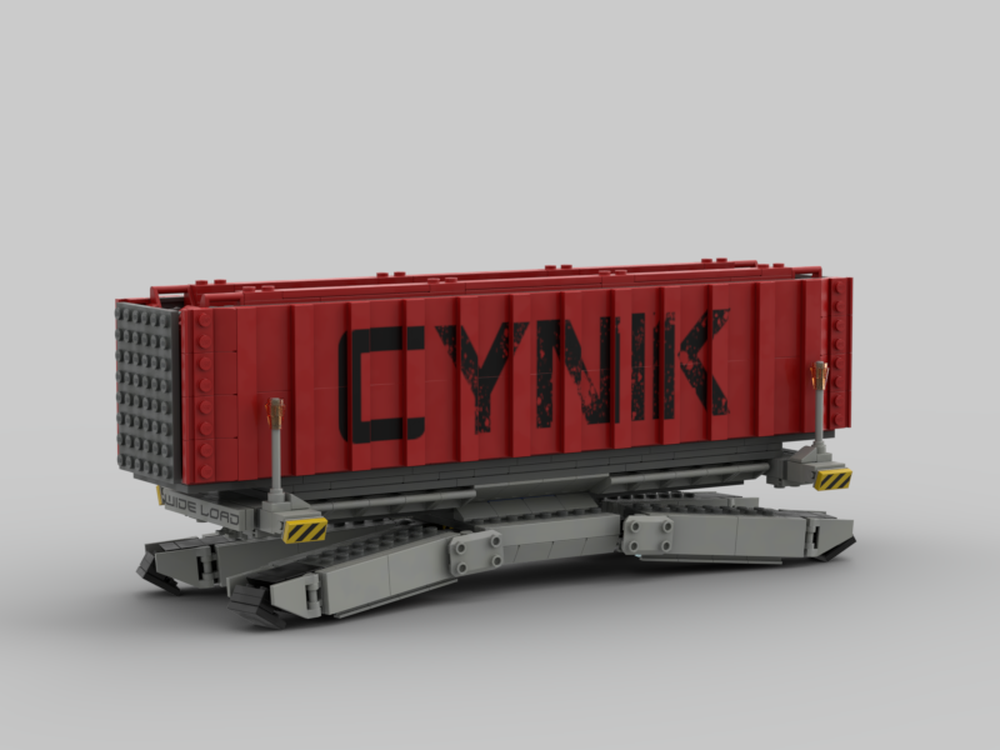 Lego Futuristic Armoured Cargo Transport