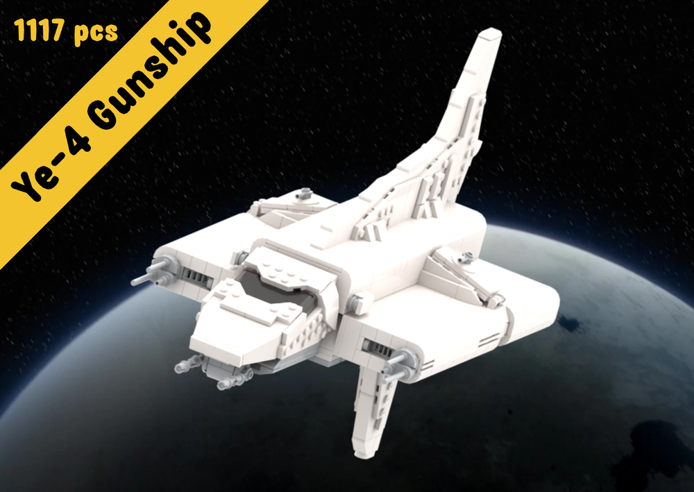 Lego Imperial Ye-4 gunship