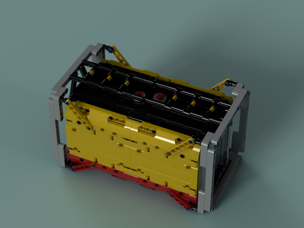 Lego 12 ft 9 in Tank Container for 42078 Mack Anthem