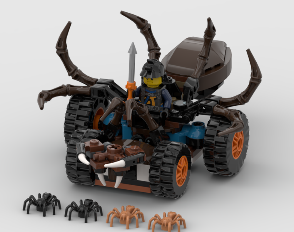 Lego spider car