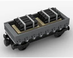 Construction Material Train Wagon
