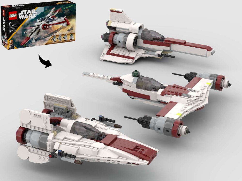 Lego Starfighters 3-in-1 Bundle - 75402 ARC-170
