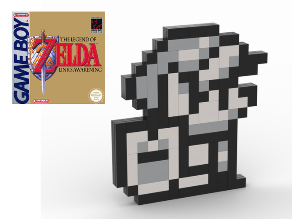 Lego Link's Awakening Game Boy Sprite