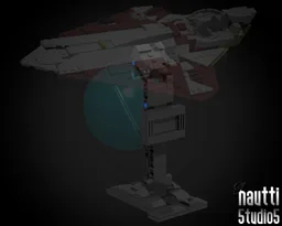 Delta-7 Aethersprite-class Light Interceptor Display Stand (V1)
