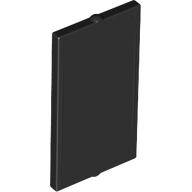 Lego Glass for Window 1 x 2 x 3 Flat Front / Black