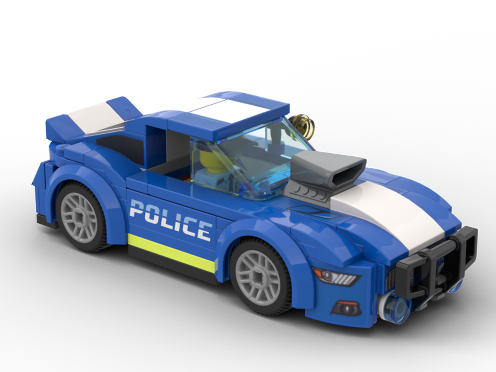 Lego 60312+75871 MUSTANG Police Car