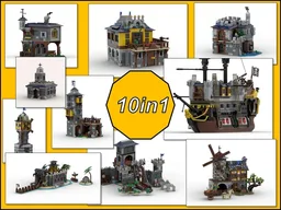 31120 - 10in1 Medieval Buildings