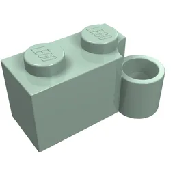 Hinge Brick 1 x 4 [Lower] / Sand Green
