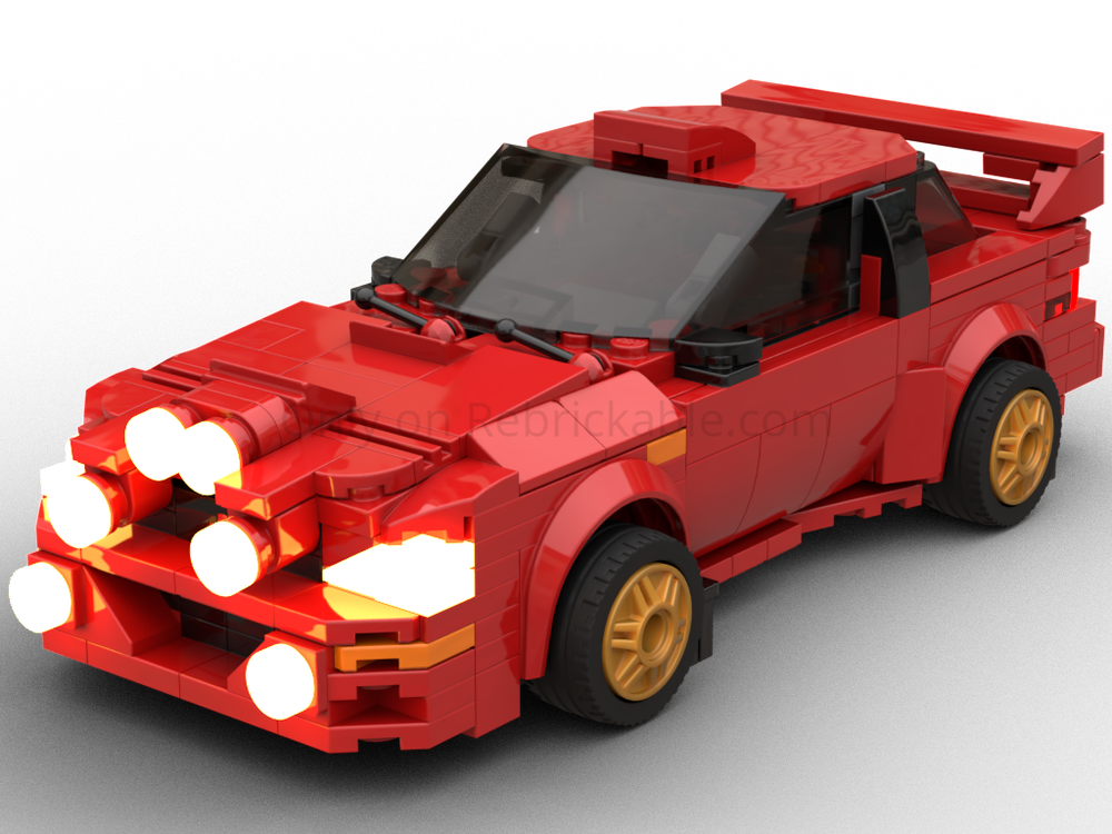 Lego Subaru Impreza S5 T10SRT / 'DRAGONFIRE' (LiTE Compatible, Subaru series)