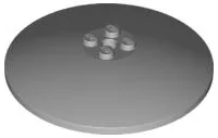 Dish 8 x 8 Inverted [Radar], Solid Studs, Rounded Anti-stud Underside