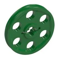 Technic Wedge Belt Wheel [aka Pulley] / Green