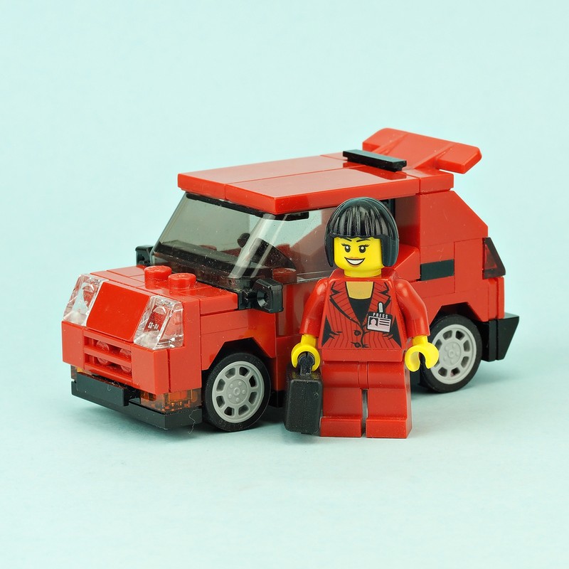 Lego Small Red Hatchback