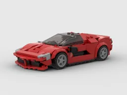 Ferrari LaFerrari 8 Stud Wide
