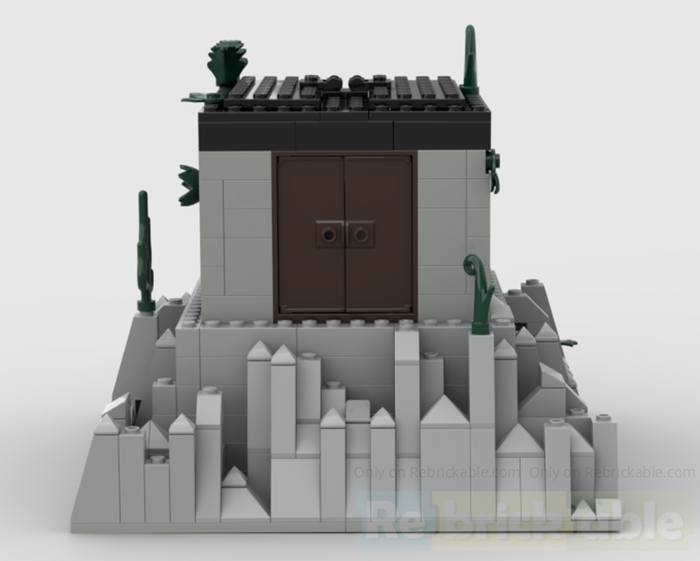 Lego Old House on a Mountain