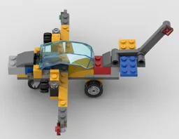 Lego 60158 Helicopter Alt Plane
