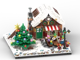 Elf Cafè for Elf Winter Village
