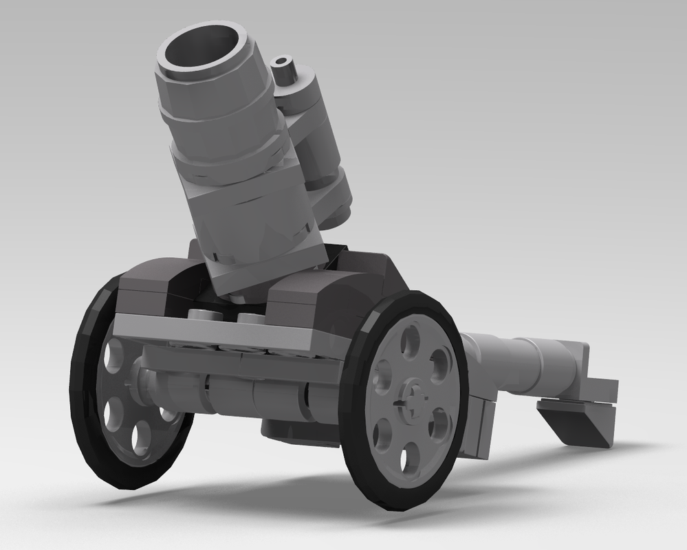 Lego Heavy Field Mortar