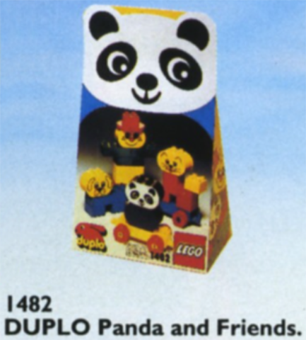 Lego Panda and Friends
