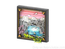 31218 Japanese Cherry Blossom Landscape Alternative Build