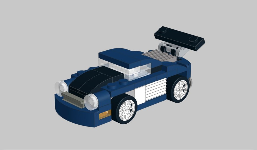 Lego 31055-1 A-model - Dark Blue