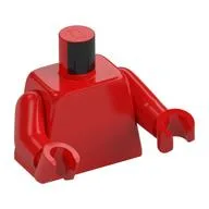 Torso, Red Arms and Hands [Plain]