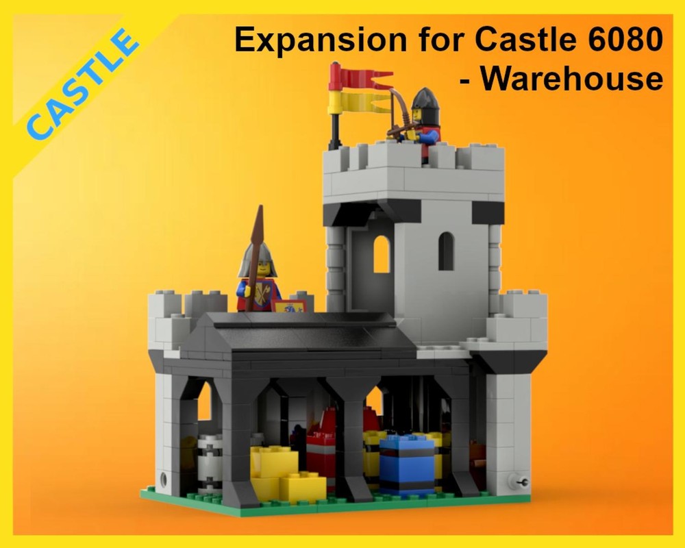 Lego Classic Castle Expansion - 6080 - Warehouse