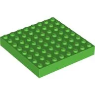 Brick 8 x 8 / Bright Green