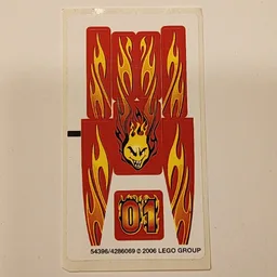 Sticker Sheet for Set 8667-1 / [No Color/Any Color]