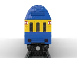 Double Deck Train Car (version 2, optimized for R40)