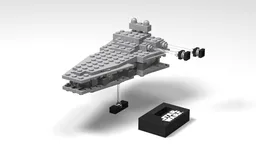 Imperial navy - ISD mini with nano Ties
