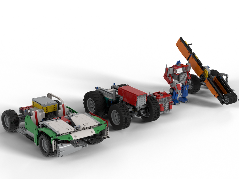 Lego Tykenen's Unfinished Builds Pack