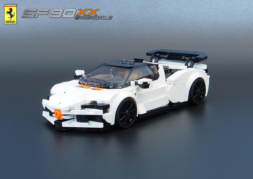 Lego Ferrrari SF90 XX Stradale - Speed Champions 8 Studs wide