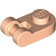 Plate Special 1 x 1 Rounded with Handle / Light Nougat