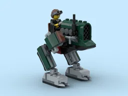 Dieselpunk Light Scout Mech