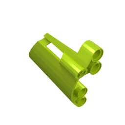 Technic Panel Fairing #22 Large Short, Small Hole, Side A / Lime